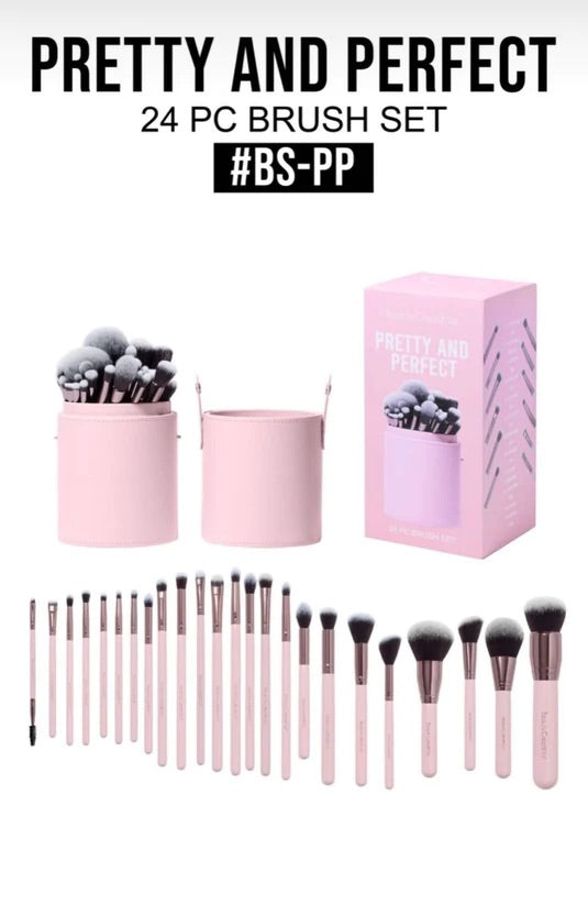 PRETTY & PERFECT- 24 pc brush set