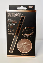 Load image into Gallery viewer, Eyebrow powder &amp; gel medium brown