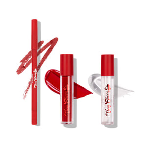 BeBella Sweet Cherry Lip Trio