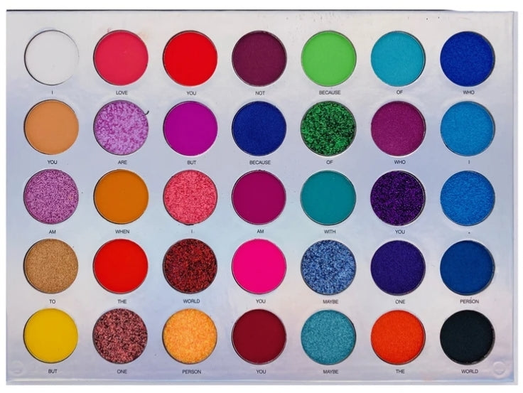 Sparkle Chic 35 Color Pallete