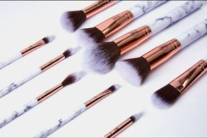 DELUXE MARBLE BRUSH SET